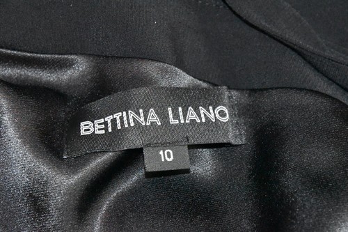 BETTINA LIANO Little Black Dress - Size 10 - EUC - Picture 7 of 8