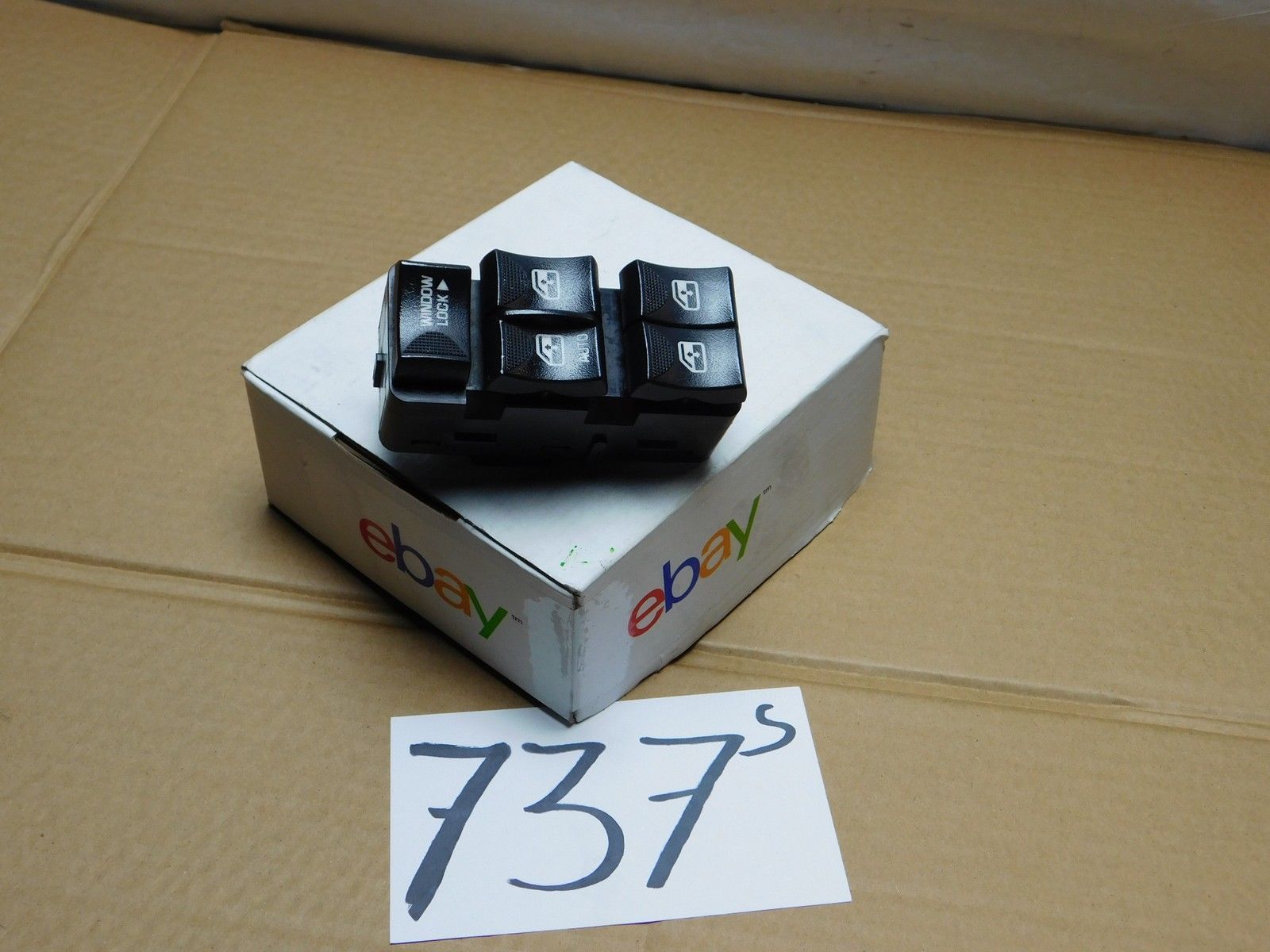 00 01 02 03 04 05 Impala MASTER Window Switch Control Power DRIVER #737-S