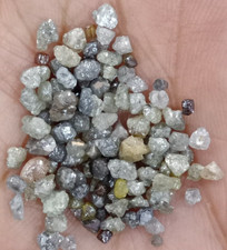 25 Carat Natural Raw Loose Diamonds | 1.50–3.50 mm Tiny Mix (4–7 Stones/Ct)