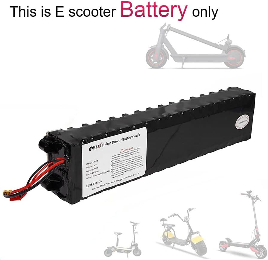 Electric Scooter Battery 36V 7.8Ah Li-ion Battery 280.8Wh Mo