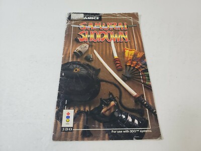 Samurai Shodown (3DO) - Instruction Manual Booklet Only