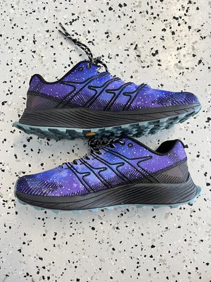 MERRELL MOAB FLIGHT GALACTIC VIBRAM GLOW IN DARK SNEAKERS MEN SIZE 