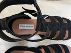 STEVE MADDEN BLACK SUEDE GLADIATOR SANDALS ~ SIZE 7 M ~ ORIGINAL BOX — photo 5