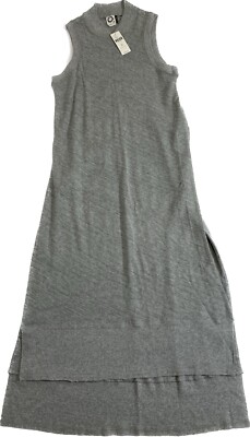 New Akemi + Kin Anthropologie Sleeveless Sweater Dress Gray