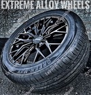 18 Black Gtx Alloy Wheels Fit Ford Transit Custom Sport 2013 2022 + Tyres