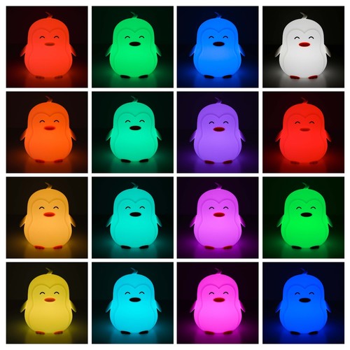 Luce Notturna Bambini con Telecomando e Sensore Tattile 16 Colori - BONNYCO - Foto 6 di 7