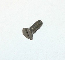  8/32 x 1/2" SLOTTED FLAT HEAD BRASS MACHINE SCREWS - Lot of 100 PCS.