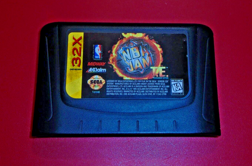NBA Jam T.E. Tournament Edition (Sega 32X, 1995) Best Home Console Version Minty - Picture 1 of 2