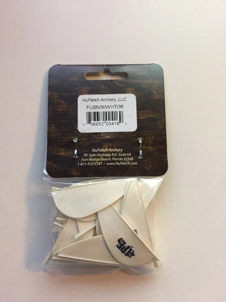 Nufletch XBOLT Белые Фьюжн Лопасти 2.1" *Только с Обойловым Хвостом* - 36 Изделий - Изображение 2 из 2