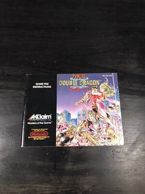 Double Dragon II: The Revenge con manuale (NES, 1990) autentico e testato