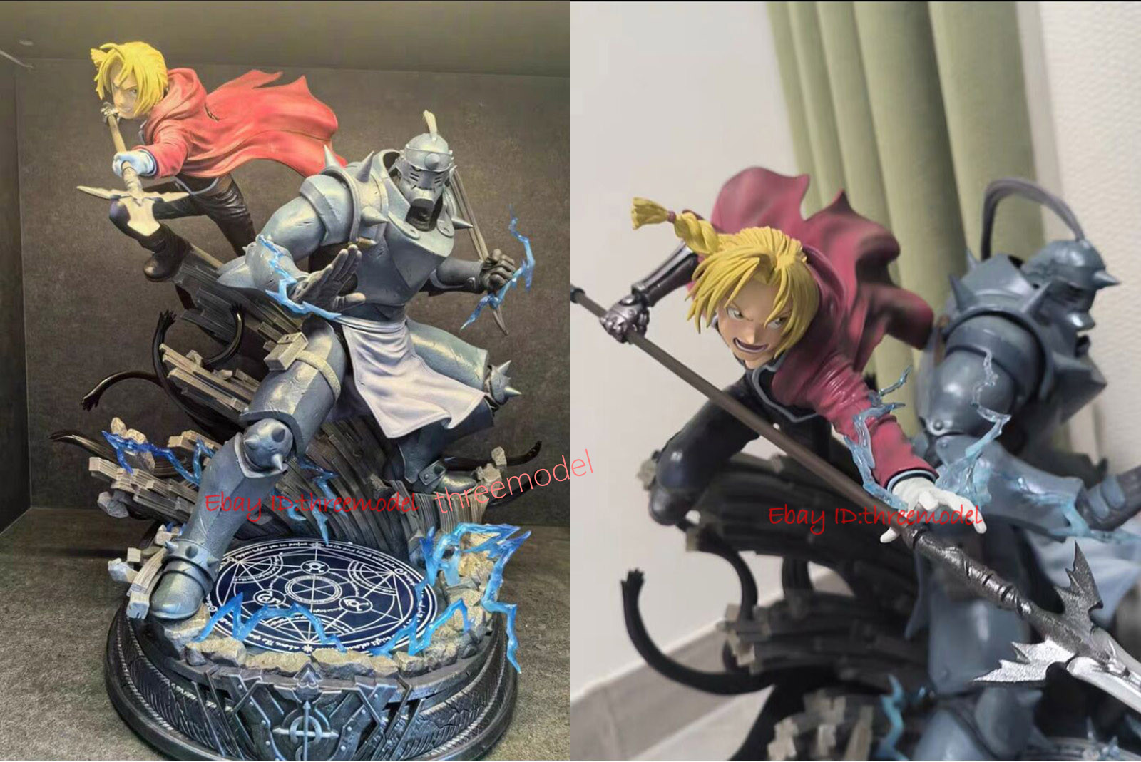 Prime 1 Studio 1/6 Edward And Alphonse Elric Fullmetal Alchemist versión estándar