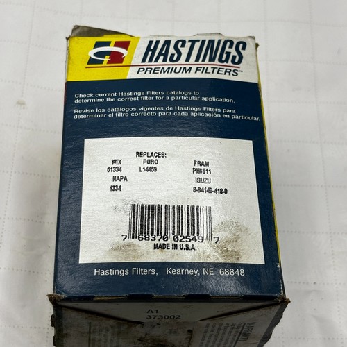 HASTINGS LF402 OIL FILTER FOR HYUNDAI, KIA, FORD, JOHN DEERE, KUBOTA, HONDA - Picture 3 of 5