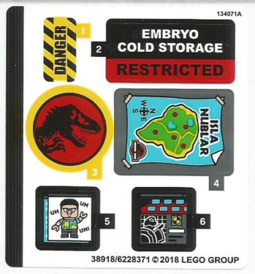 75932 jurassic park velociraptor chase