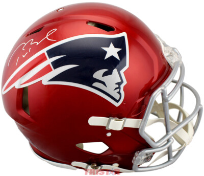 Tom Brady Autographed New England Patriots Flash Full Size Speed