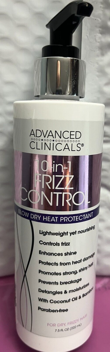 ADVANCED CLINICALS 10-IN-1 FRIZZ CONTROL BLOW DRY HEAT PROTECTANT