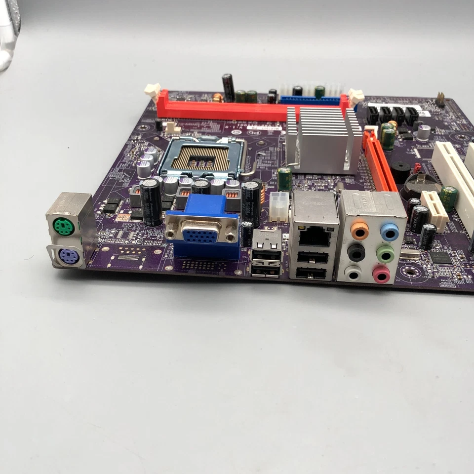 Carte mère ECS MCP73VT-PM Ver:1.2 DDR2 mATX socket 775 #430 - Photo 2/2