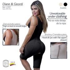 Women's Body Shaper Postsurgery Girdle Fajas Colombianas Reductoras Diane 2397 