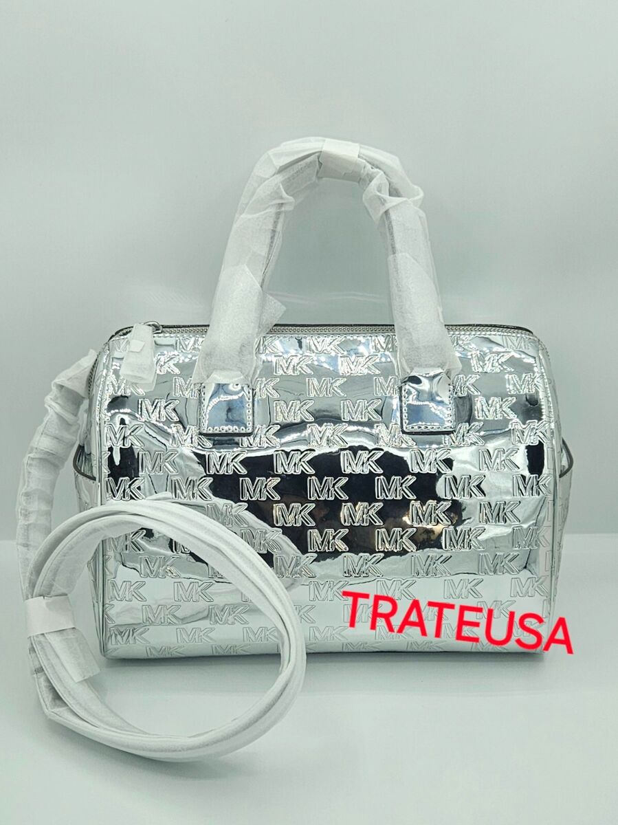 NWT Michael Kors Mason Medium Duffel Satchel Bag Metalic NWT Michael Kors Mason Medium Duffel Satchel Bag Metalic