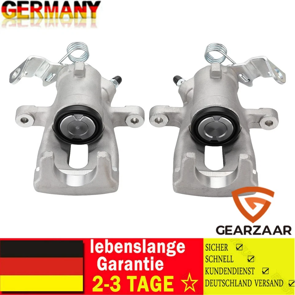 2x Bremssattel Hinten Links Rechts 38mm für Opel Astra G H Zafira A Combo Meriva