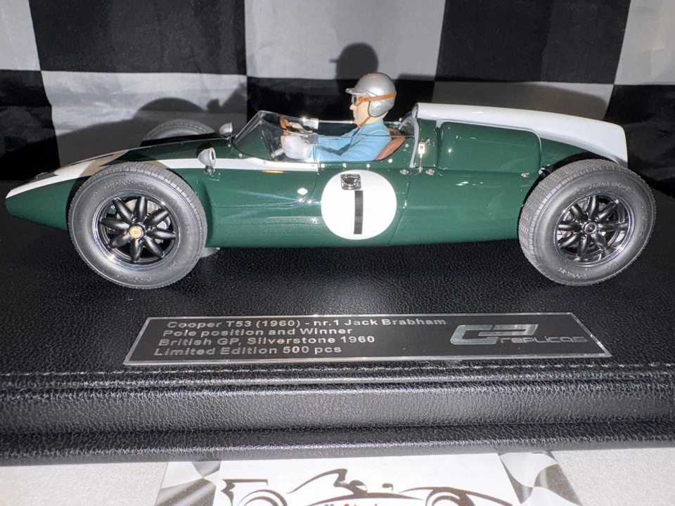 1:18 GP Replicas GPR 160AWD Jack Brabham Cooper T53 #1 Pole/1st British GP 1960 - Image 4 of 4