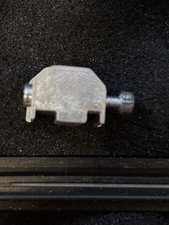 3d Printed fake replica Airsoft backplate Silver