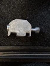 3d Printed fake replica Airsoft backplate Silver