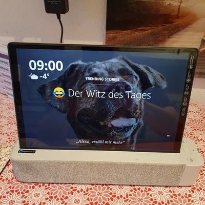Lenovo tablet mit alexa station