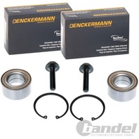 2X Denckermann RADLAGER-SATZ Vorne Passend FüR Ford Galaxy Seat Alhambra VW Shar