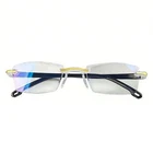 Blue Ease Optics Clear Frame Glasses - Blue Light Protection for Men & Women