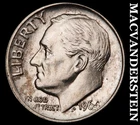1964 Roosevelt Dime- Silver- Choice Gem Brilliant Uncirculated No Reserve #J8982