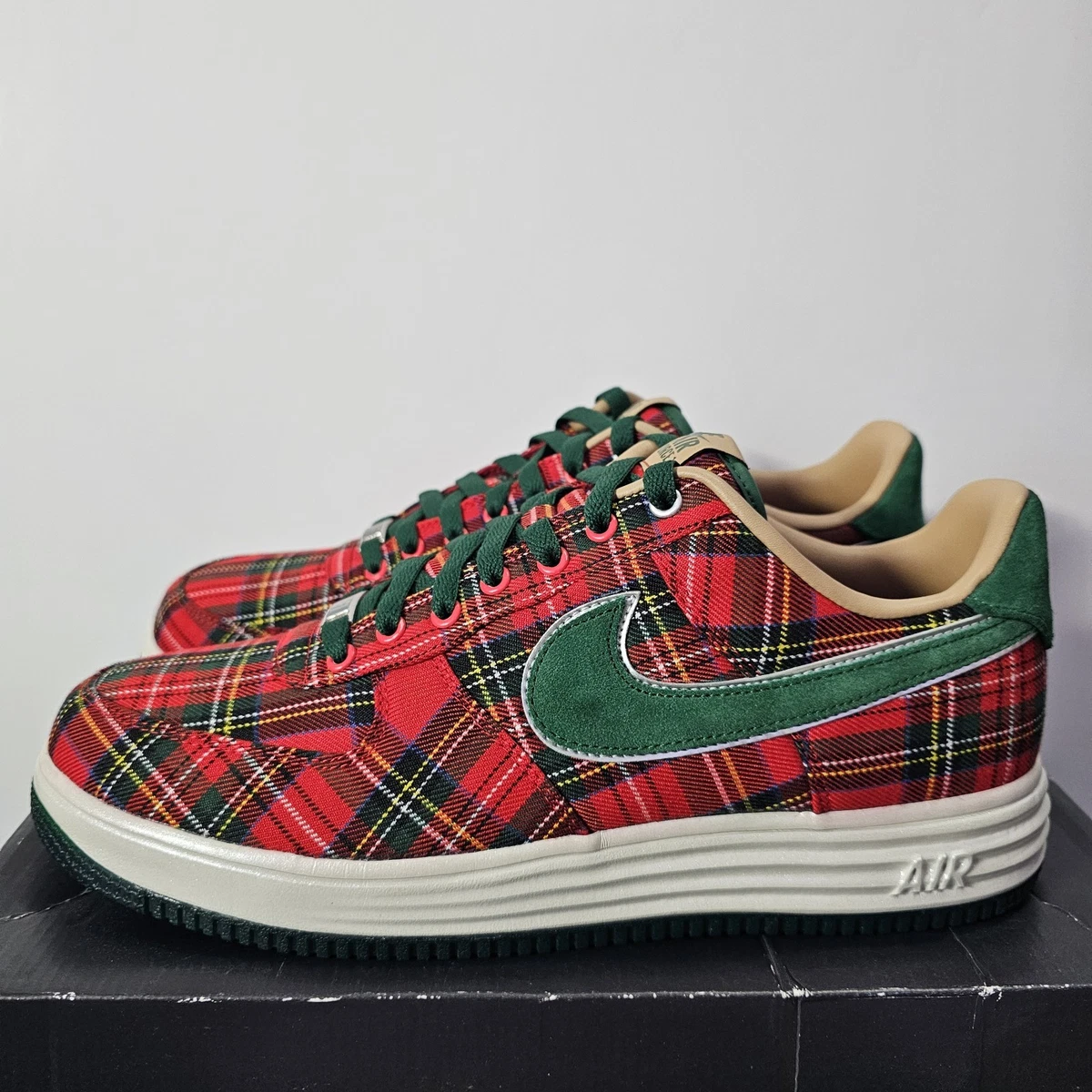 希少価値 ☆ NIKE ルナフォース1 タータンチェック602862-600 希少価値 