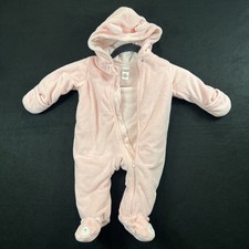 Carter Infant Girls Pram Hooded Pink Size 6 Months