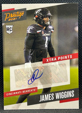 2021 Chronicles Prestige - James Wiggins PS-JWG - Xtra Points Rookie Signature!