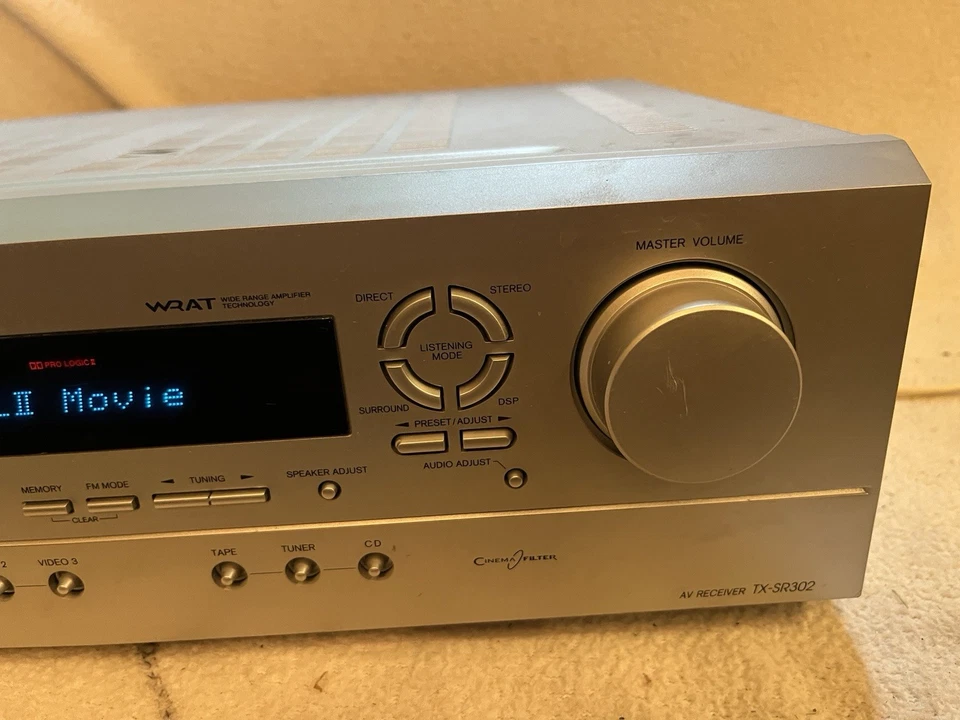 💙Onkyo 5.1ch TX-SR302 Dolby DTS WRAT Home Theater A/V Receiver TESTED WORKS - Image 4 of 4