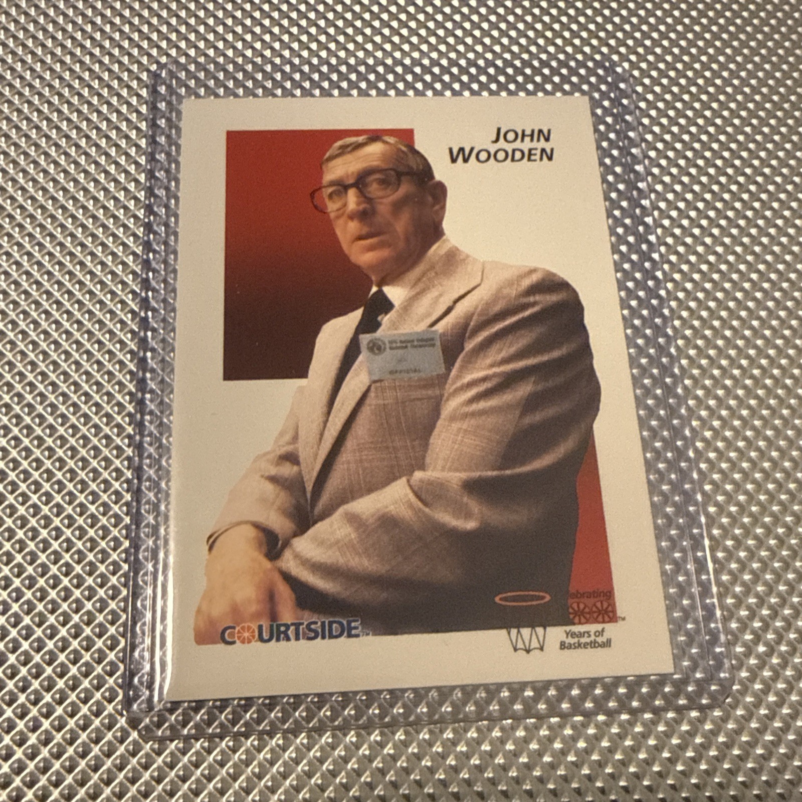 1992 Courtside Flashbacks - John Wooden #45 (RC)