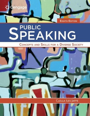 Public Speaking: Concepts and Skills for a Diverse Society - paperback Jaffe...