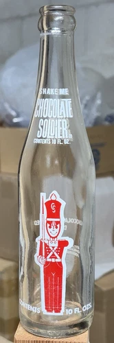 CHOCOLATE SOLDIER...10oz soda acl...Consolidated Chocolate..... Doraville, GA