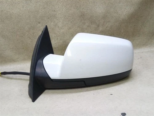 Driver Left Side View Mirror Power White Fits 11-14 CHEVROLET EQUINOX v26-200262