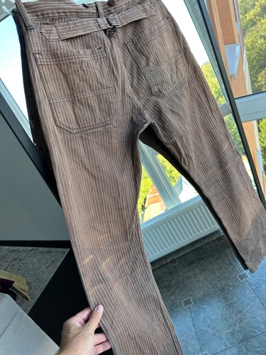 Pike Brothers 1942 Jagdhose braun Wabash Selvedge Denim Workwear W30 L34 - Bild 11 von 19