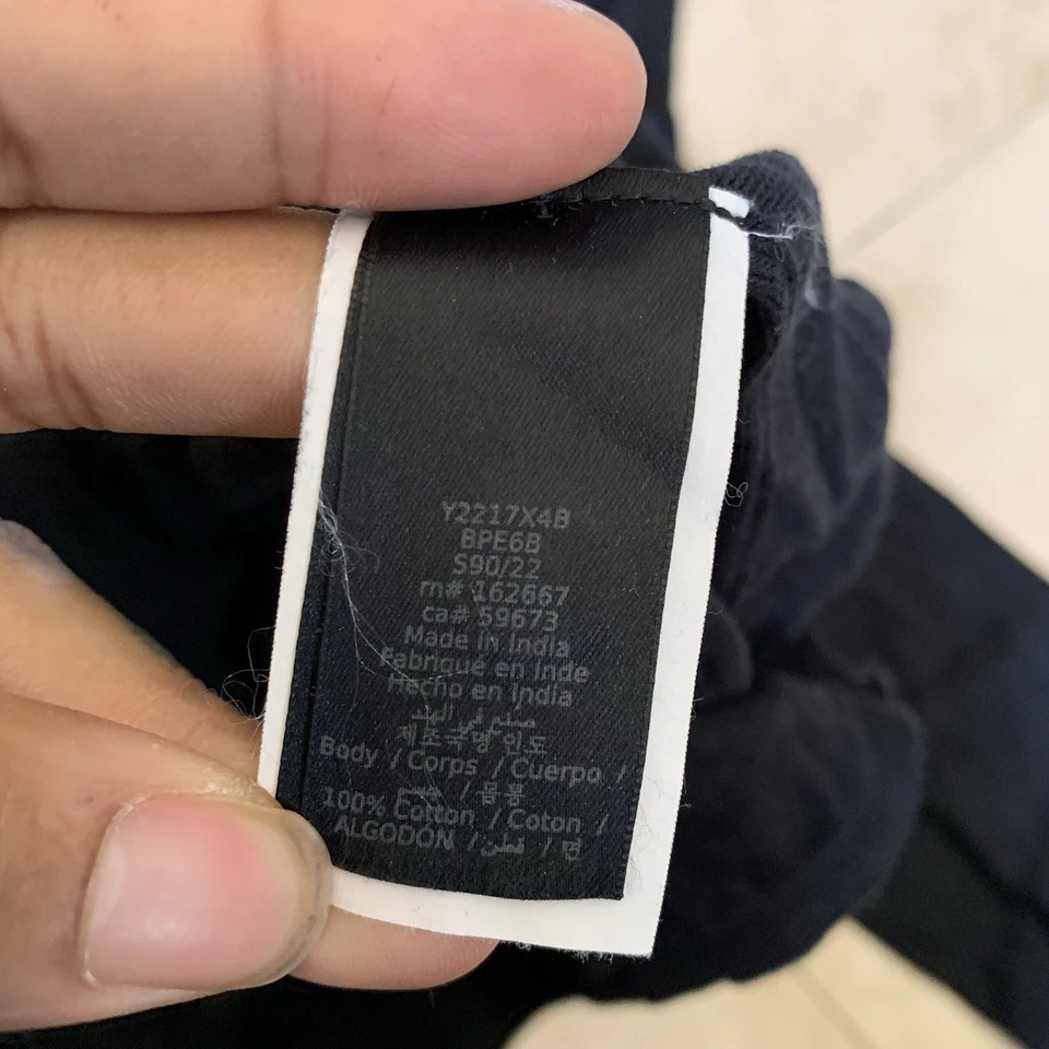 Рубашка мужская John Varvatos Henley размер большой хлопок б/у в отличном состоянии - Изображение 4 из 4