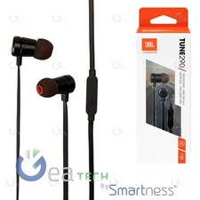 AURICULAIRE JBL TUNE 290 ÉCOUTEURS IN-EAR Avec Fil Microphone 3 Commandes Noir