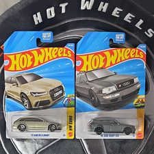 Hot Wheels Audi Wagon Lot - '17 Audi RS 6 Avant  '94 Audi Avant RS2 2026 J Case