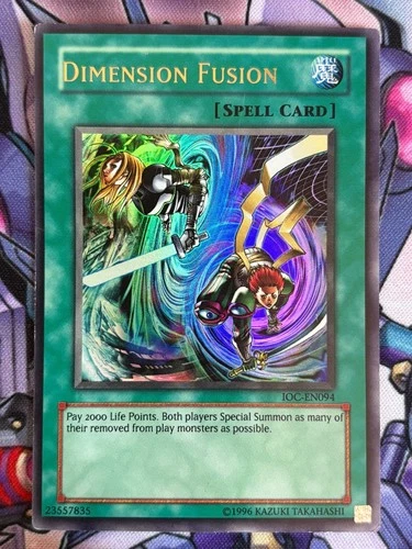 Dimension Fusion IOC-EN094 Yugioh Card  First Edition ULTRA RARE