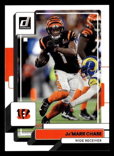 Ja'Marr Chase 2022 Donruss #196 Cincinnati Bengals *228