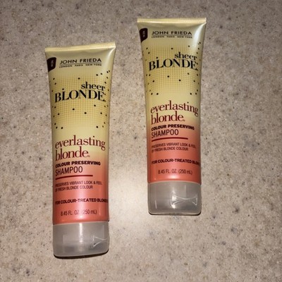 2x John Frieda Sheer Blonde Everlasting Blonde Conditioner 250mL Makeup Warehous