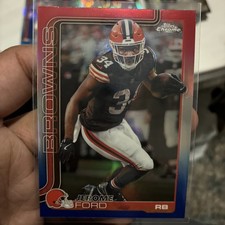 2025 Topps Chrome Jerome Ford Red White Blue Refractor #71