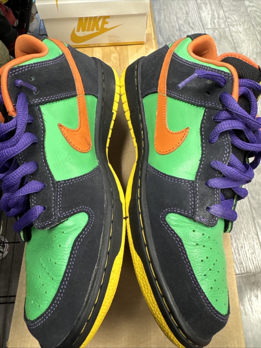 Nike Sb Dunk Low Green Spark Nike Dunk Low SB HALLOWEEN 10 Green