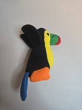 Vintage '1996' Zangeen Toucan Bird Tropical Jungle Plush Stuffed Animal 6  