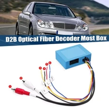 D2B Optical Fiber Decoder Box for Mercedes-Benz S/SL/C/CL/CLK/E/ML Bus System US