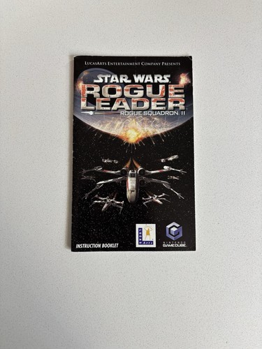 Star Wars: Rogue Leader Rogue Squadron 2 Gamecube NUR Bedienungsanleitung